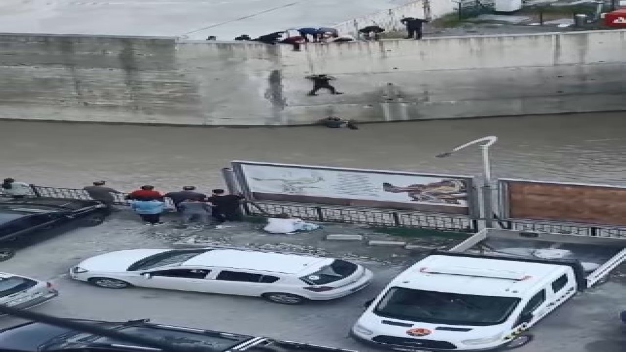 Artvin’de dereye düşen çocuk vatandaşların müdahalesiyle kurtarıldı