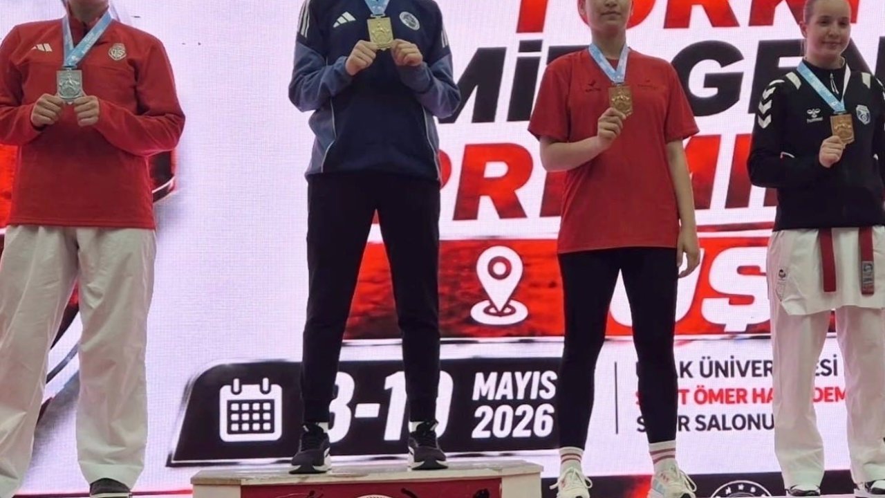 Bilecikli sporcu Türkiye ikincisi oldu