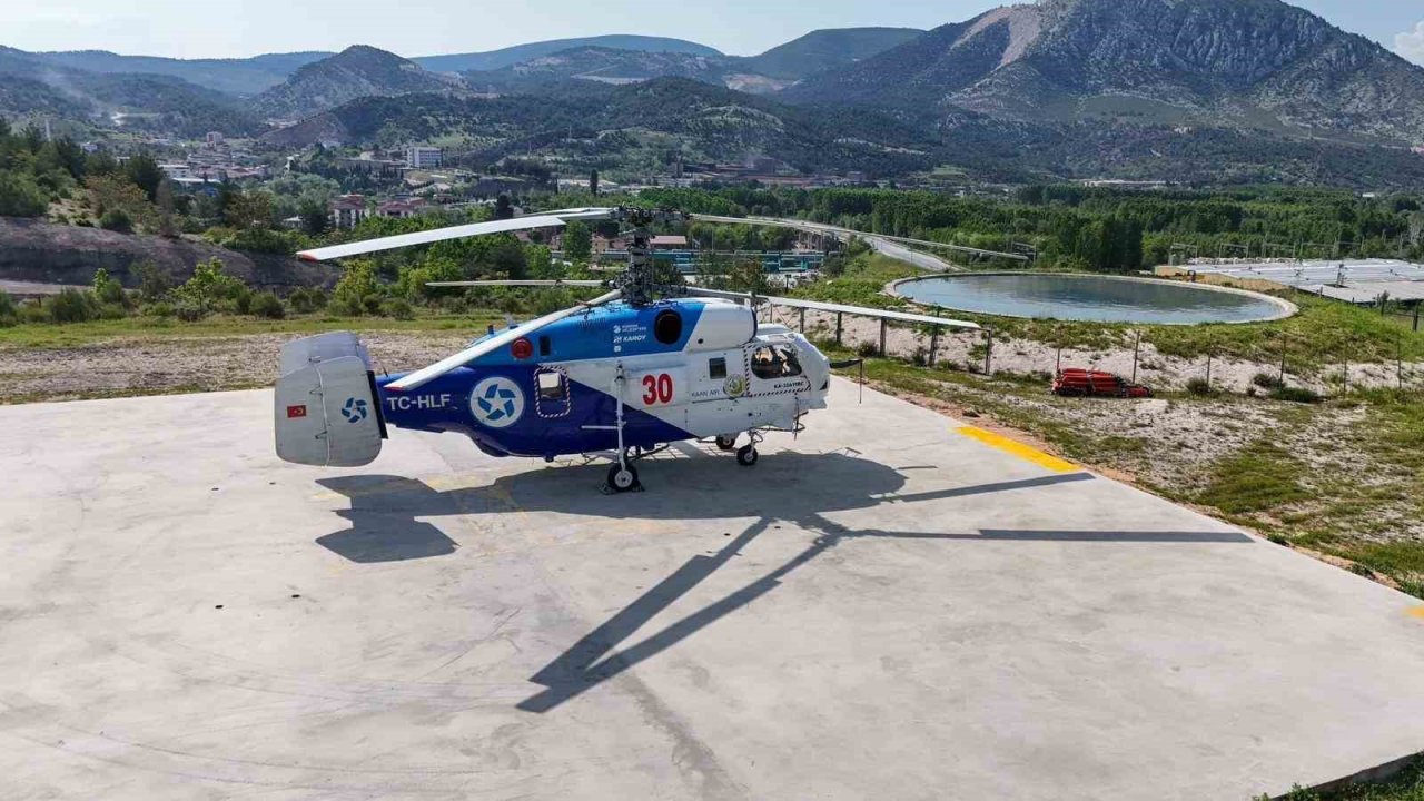 Bilecik’te orman yangınlarına karşı hava gücü artırıldı