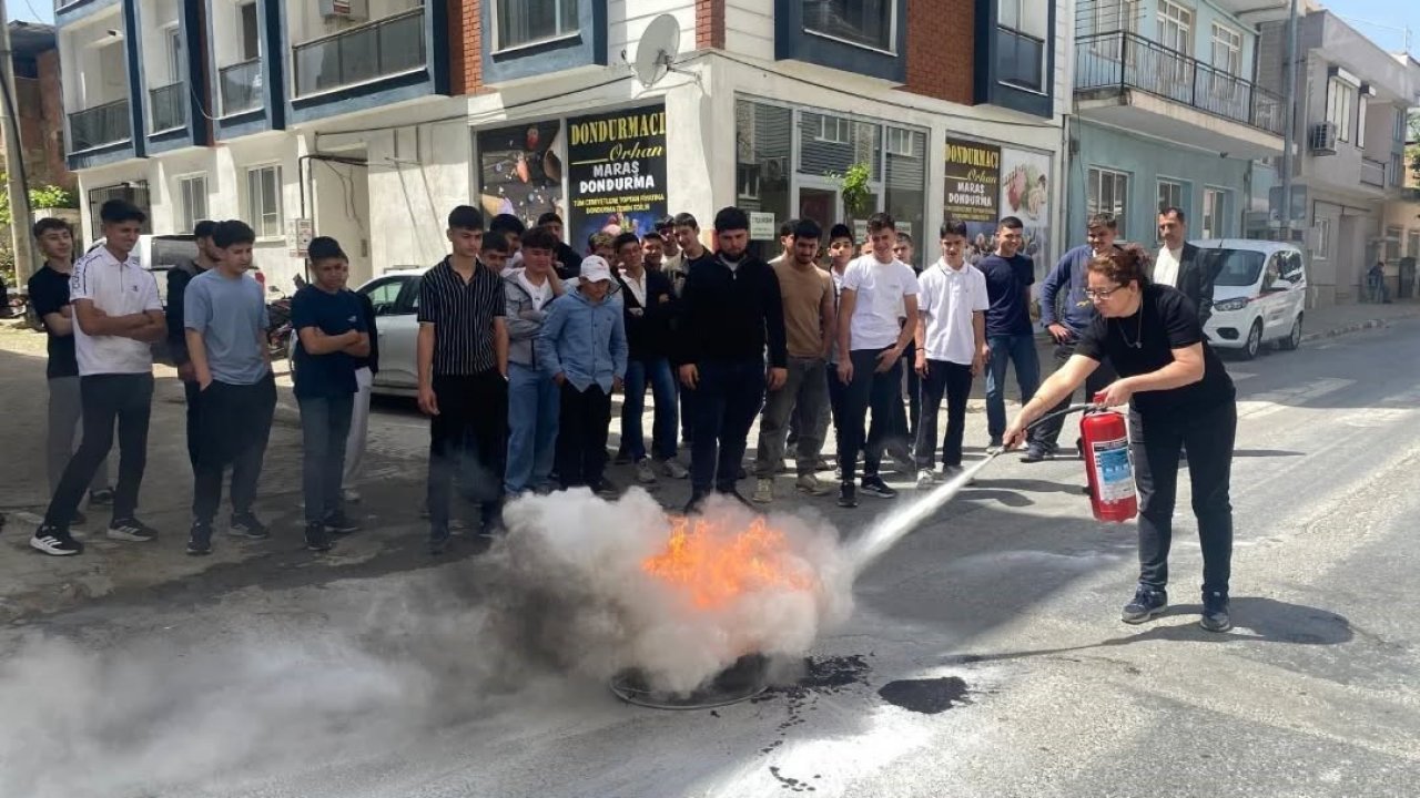 Yenipazar MESEM’de yangın ve acil durum tatbikatı yapıldı