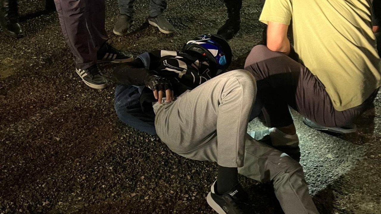 Adıyaman’da motosiklet devrildi: 1 yaralı