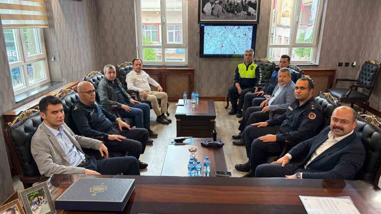Tosya ilçesinde şehir içi trafiği yeniden ele alınıyor