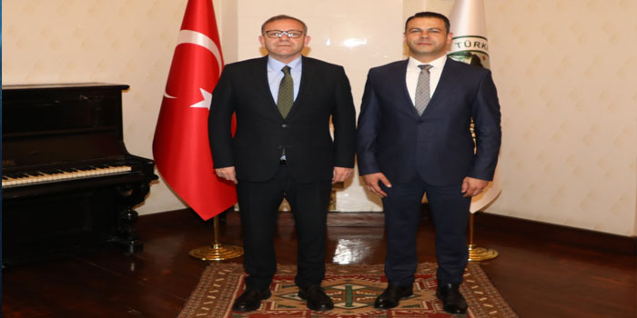 Kars Valisi Ziya Polat, Genel Müdür Oğuzhan Yaylacı’yı Makamında Kabul Etti