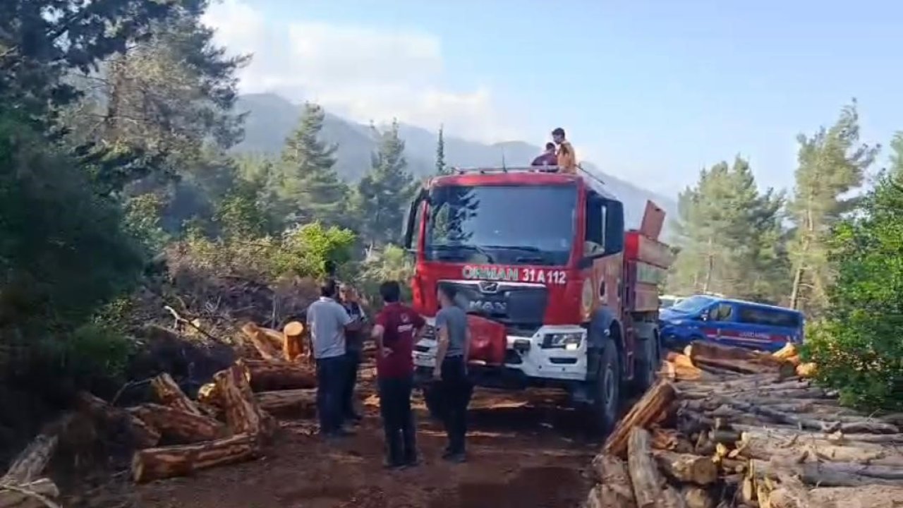 Hatay’da ormanı yangını çıktı