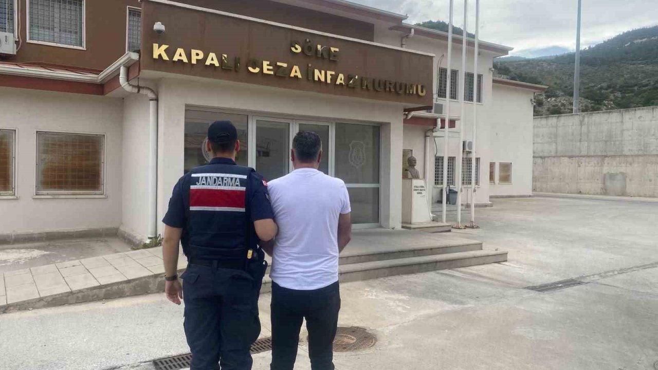 Söke’de 10 yıl hapis cezası ile aranan şahıs yakalandı