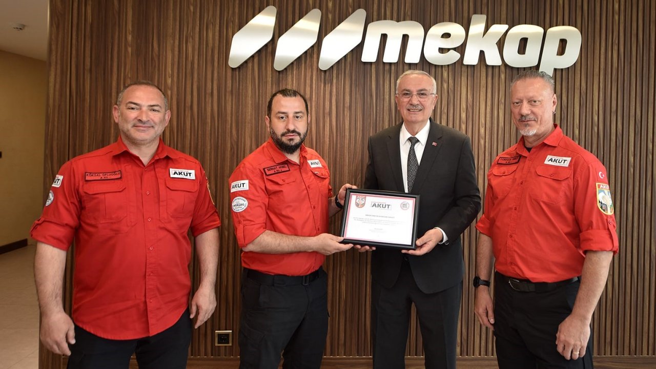 AKUT’tan Mekap’a teşekkür ziyareti