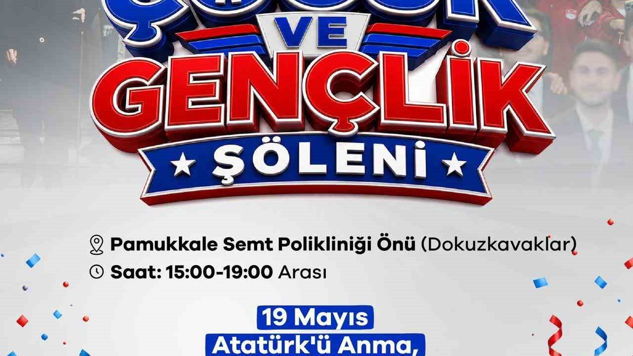 Denizli’de 19 Mayıs coşkusu AK Parti’nin şöleniyle yaşanacak