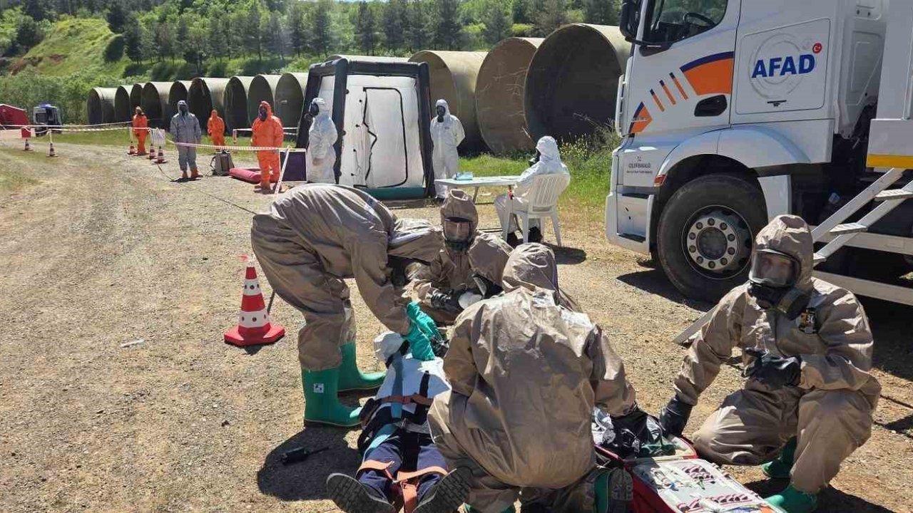 Diyarbakır’da kapsamlı afet sağlık tatbikatı