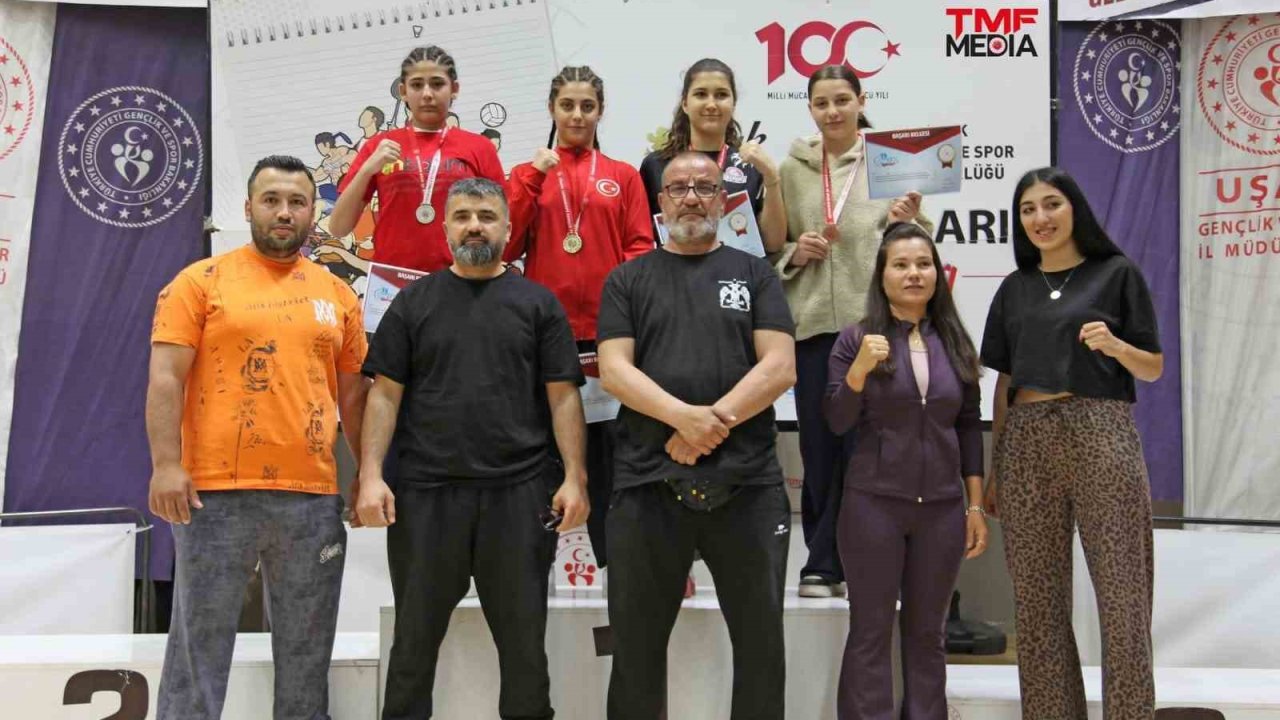 Aydınlı sporcular Uşak’tan madalya ile döndü