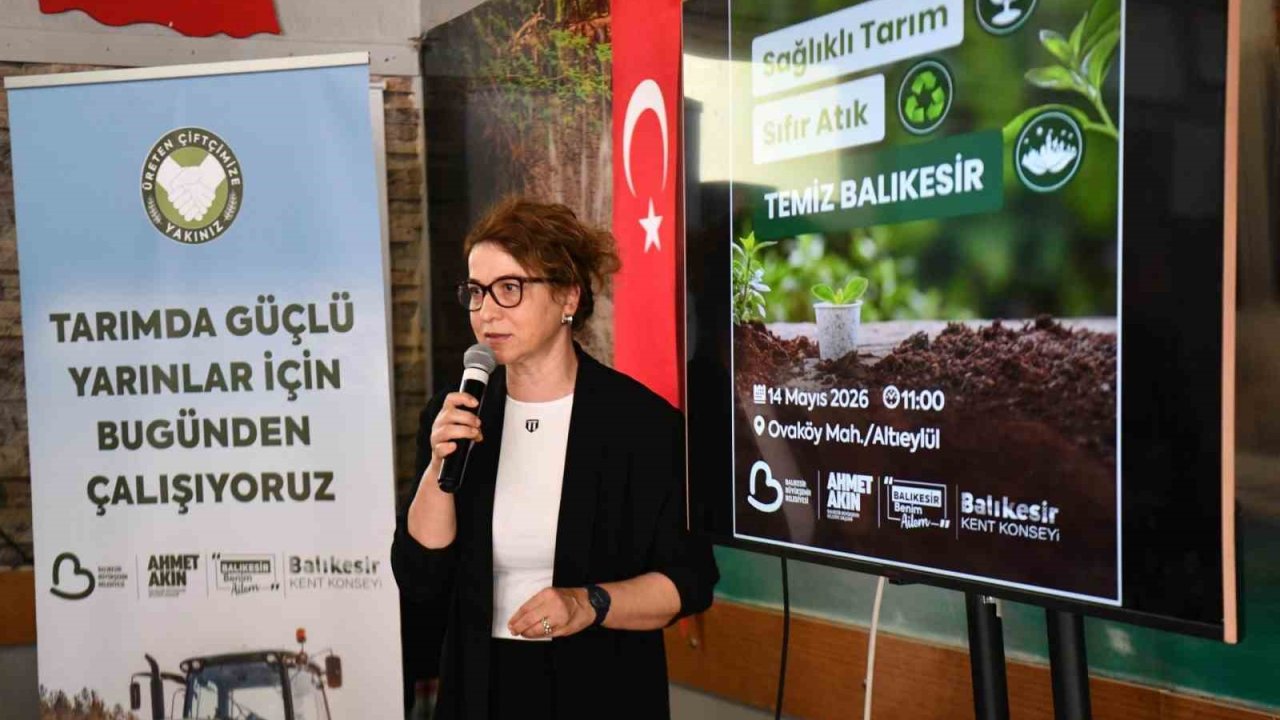 Balıkesir Büyükşehir’den çiftçiye eğitim, doğaya nefes