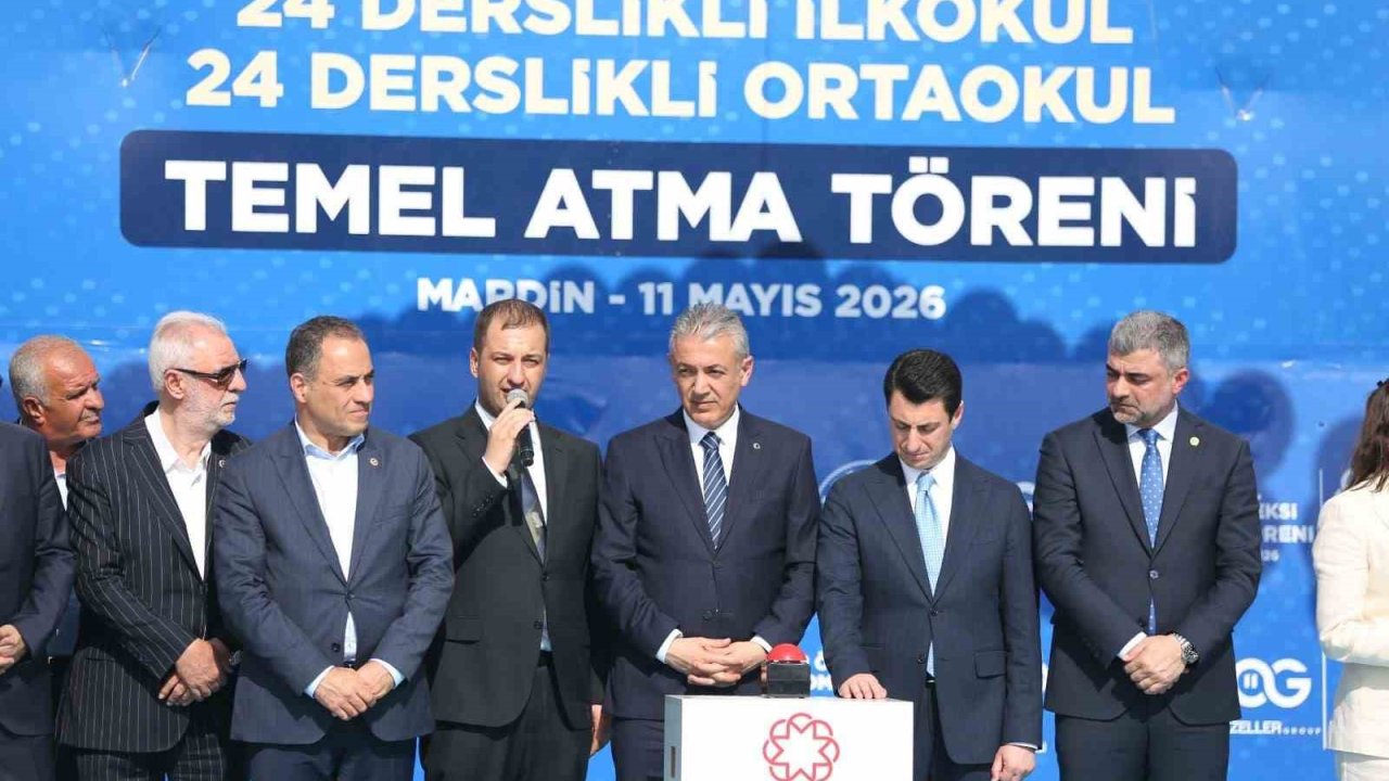 Nusaybin’de 100 yataklı öğretmenevi ve 24 derslikli kompleksi temeli atıldı