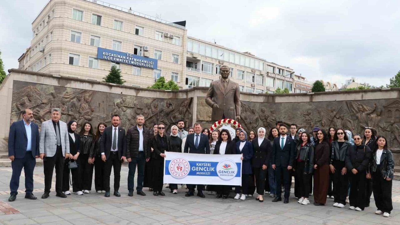 Kayseri’de Gençlik Haftası 107. yıl dönümü kutlamaları başladı