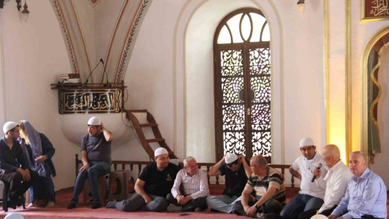 Kurşunlu Camii’nde gönüller engel tanımadı