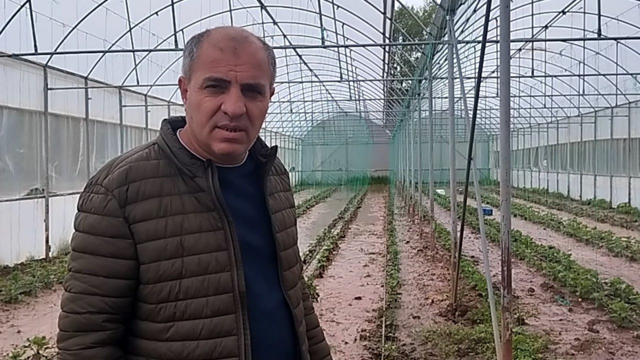 Sivas’ta dere taştı: Sera ve bahçeler sular altında kaldı