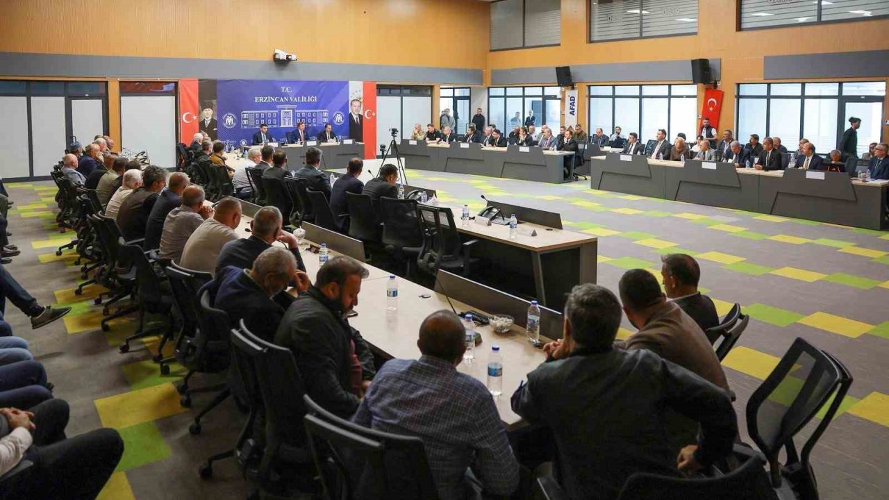 Erzincan’da Köylere Hizmet Götürme Birliği Meclis Toplantısı yapıldı
