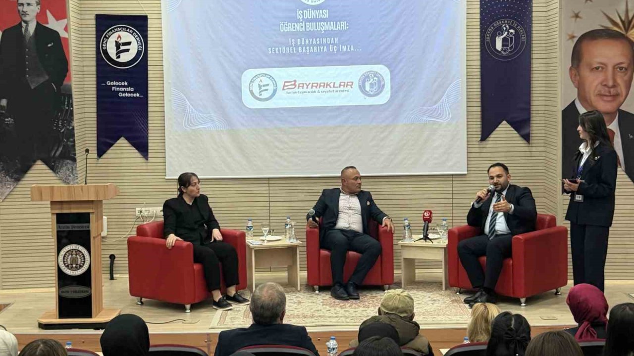 İş dünyası öğrenci buluşmaları sürüyor