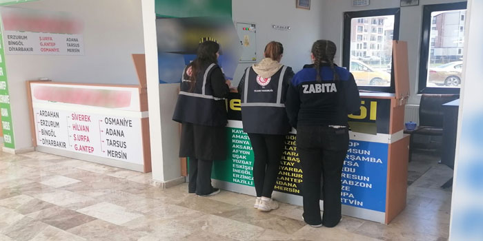 Kars’ta Otobüs Biletlerine Sıkı Takip