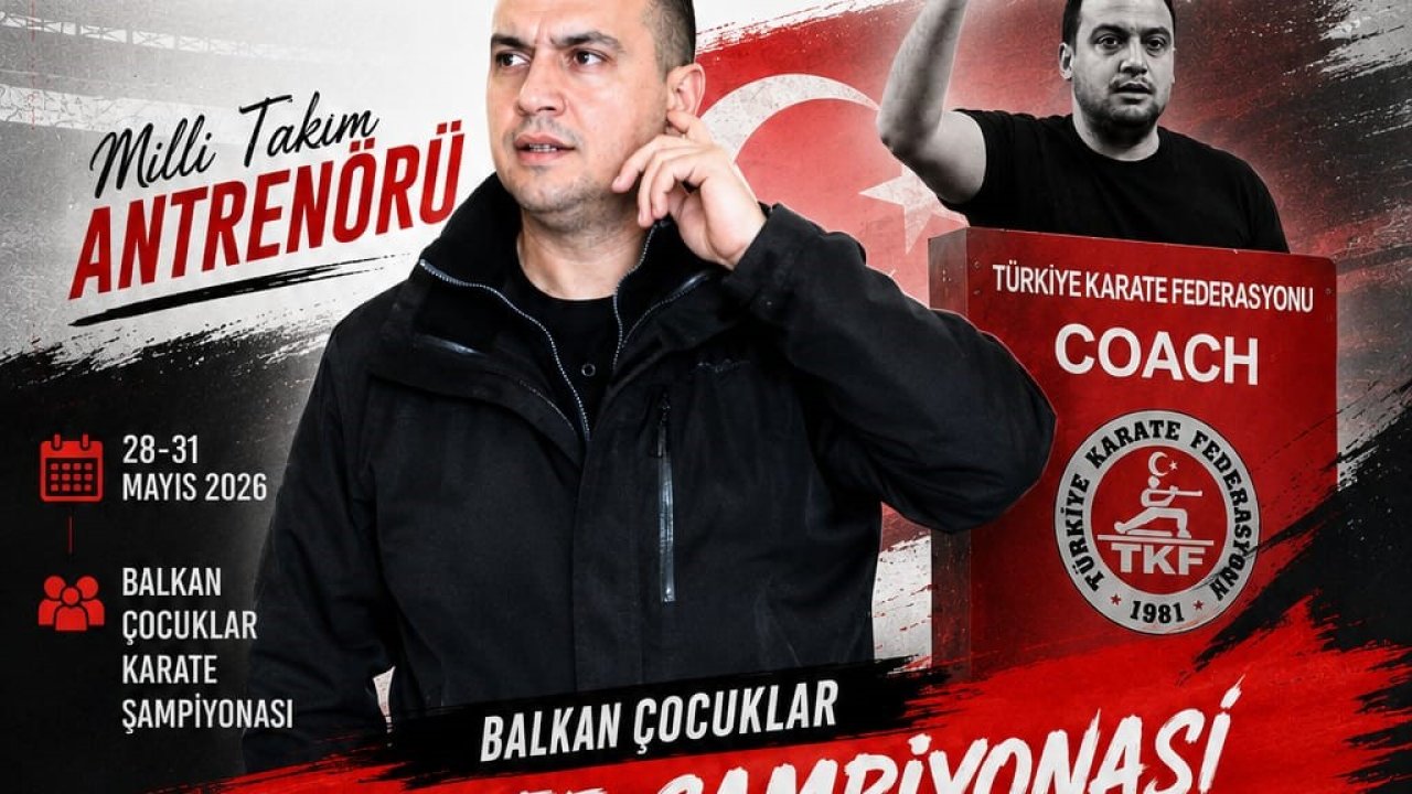 Elazığlı polis memuruna antrenöre milli görev