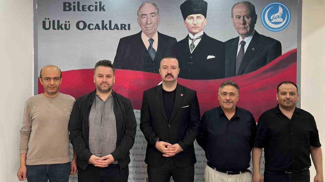 Bilecik’te esnaf odalarından Ülkü Ocakları’na buluşma