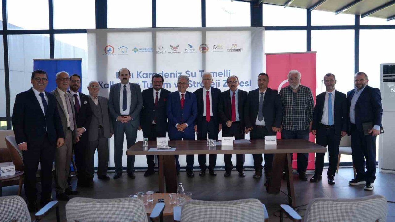 Batı Karadeniz su temelinde kalkınma turizm ve strateji zirvesi Düzce’de düzenlendi