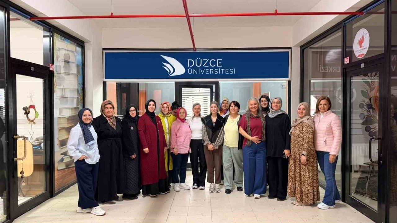 Düzce Üniversitesi’nde girişimci kadın akademisi ilk programını gerçekleştirdi