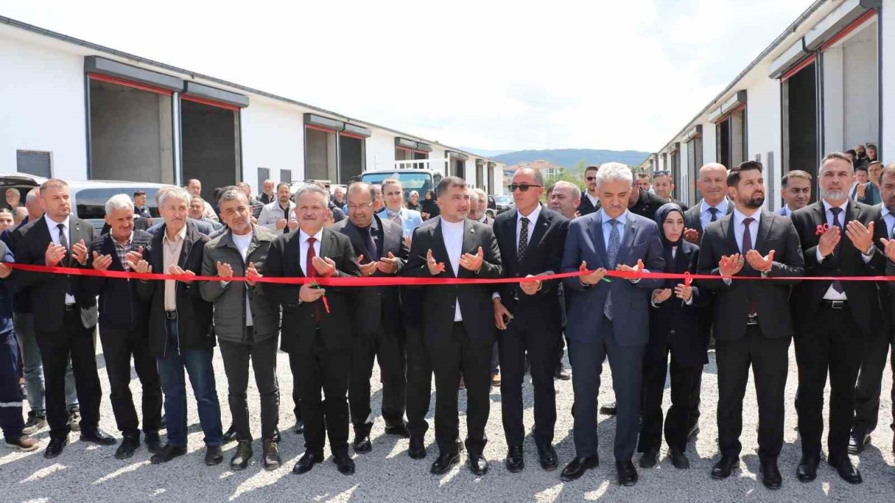 Cumayeri’nde karma sanayi sitesi dualarla açıldı