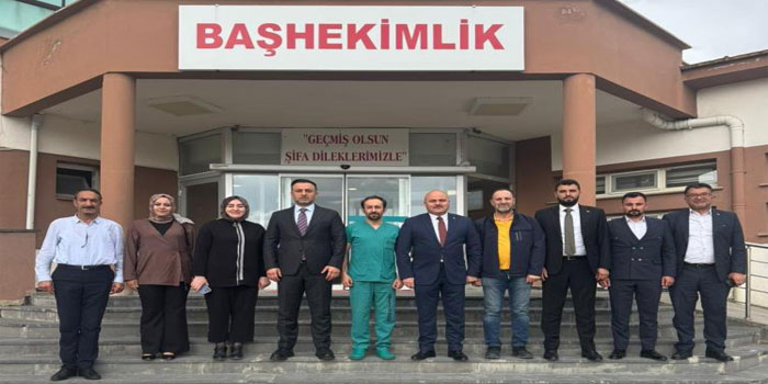 AK Parti heyetinden Kağızman Devlet Hastanesi’ne ziyaret