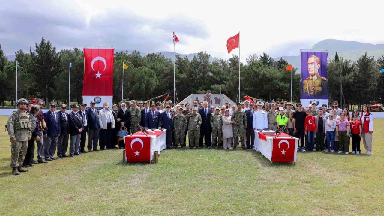 İskenderun’da engelli bireyler temsili askerlik töreninde yemin etti