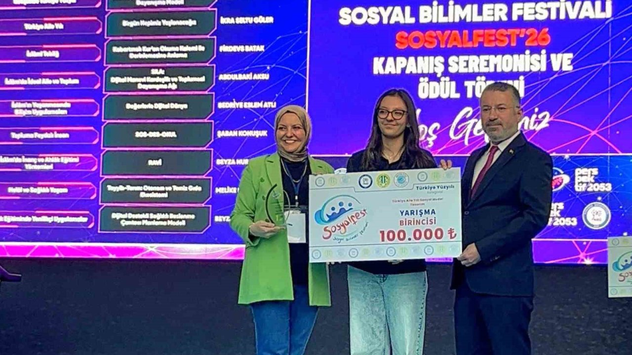 Lise öğrencisi İkra Seltu Güler’in büyük başarısı