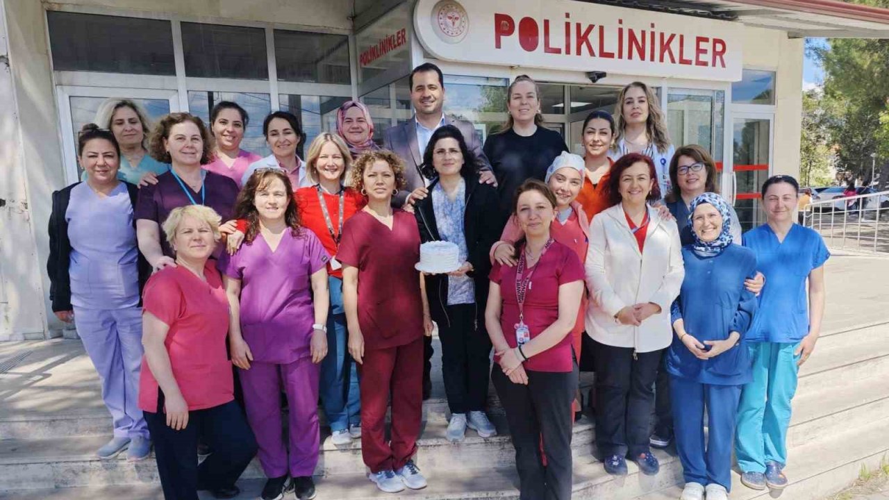 Menteşe Devlet Hastanesi’nde hemşireler haftası kutlandı