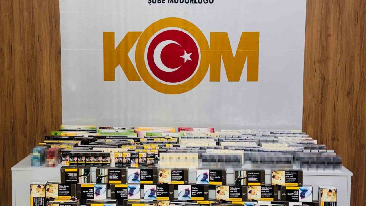 Samsun’da kaçak tütün mamülleri operasyonu