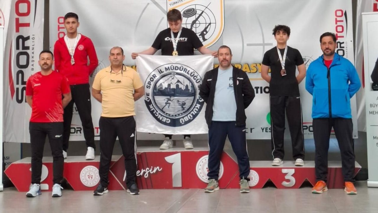 Adıyamanlı sporcu Mehmet Ali Kaya Türkiye üçüncüsü oldu