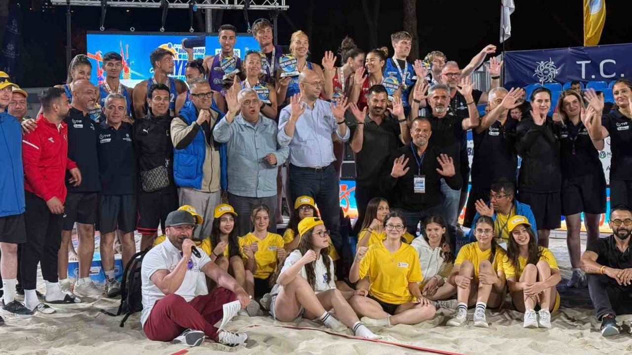 Plaj Voleybolu heyecanı Aydın’da yaşandı