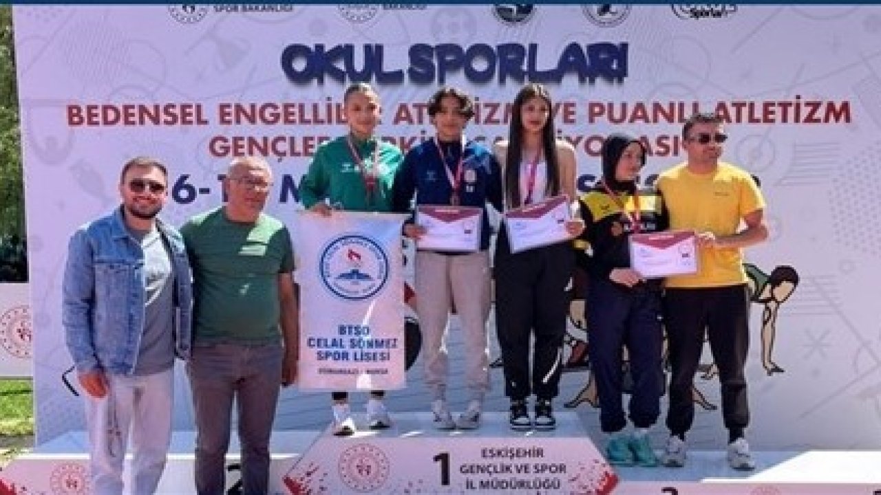 Aydınlı atletlerden Türkiye Şampiyonası’nda öenmli başarı