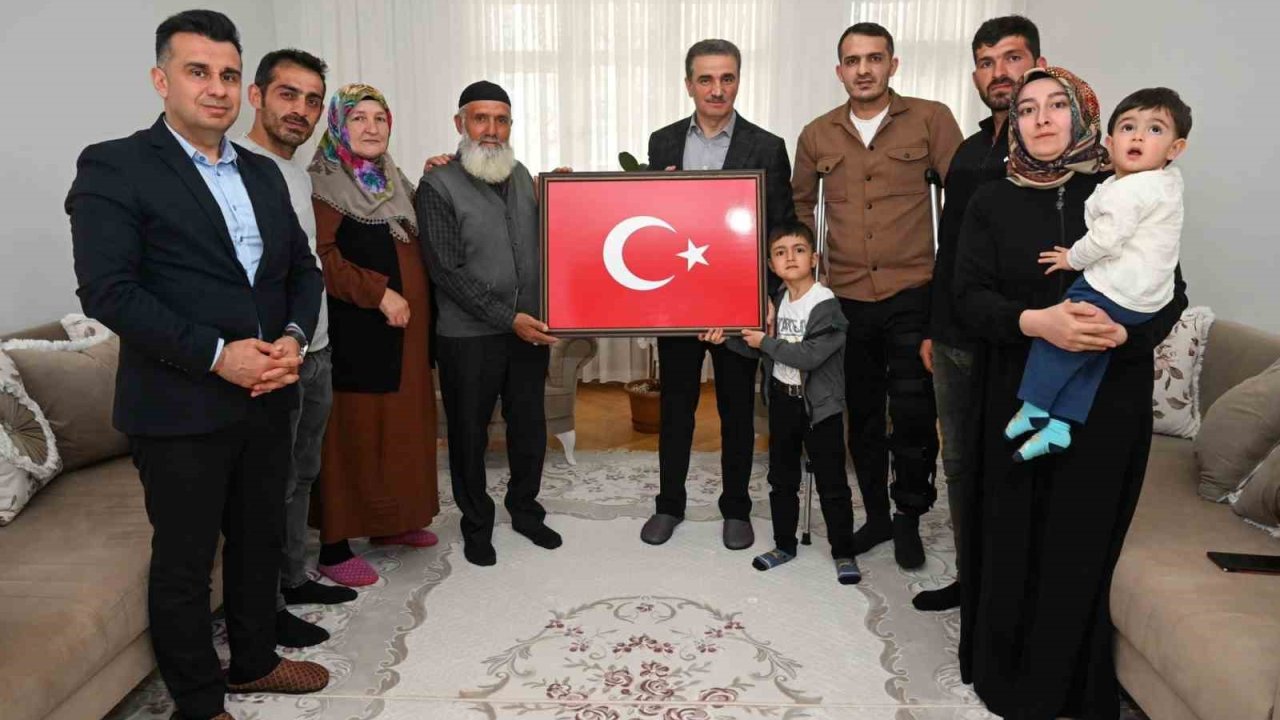 Vali Baruş’tan vefa ziyaretleri