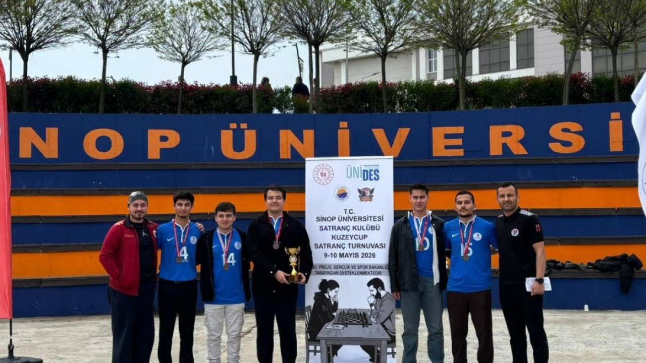 Düzce Üniversitesi Satranç Topluluğu’ndan KuzeyCup’ta 4. oldu