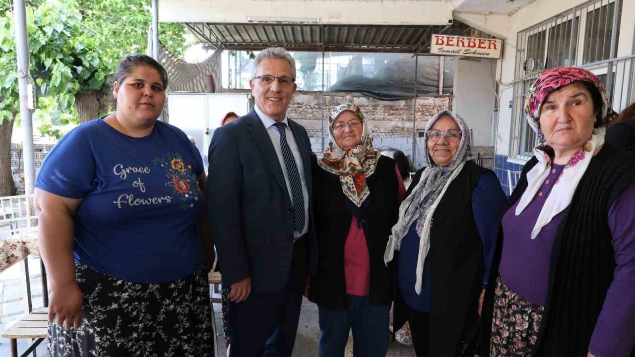 Başkan Tetik, Güzelköy’de vatandaşlarla buluştu