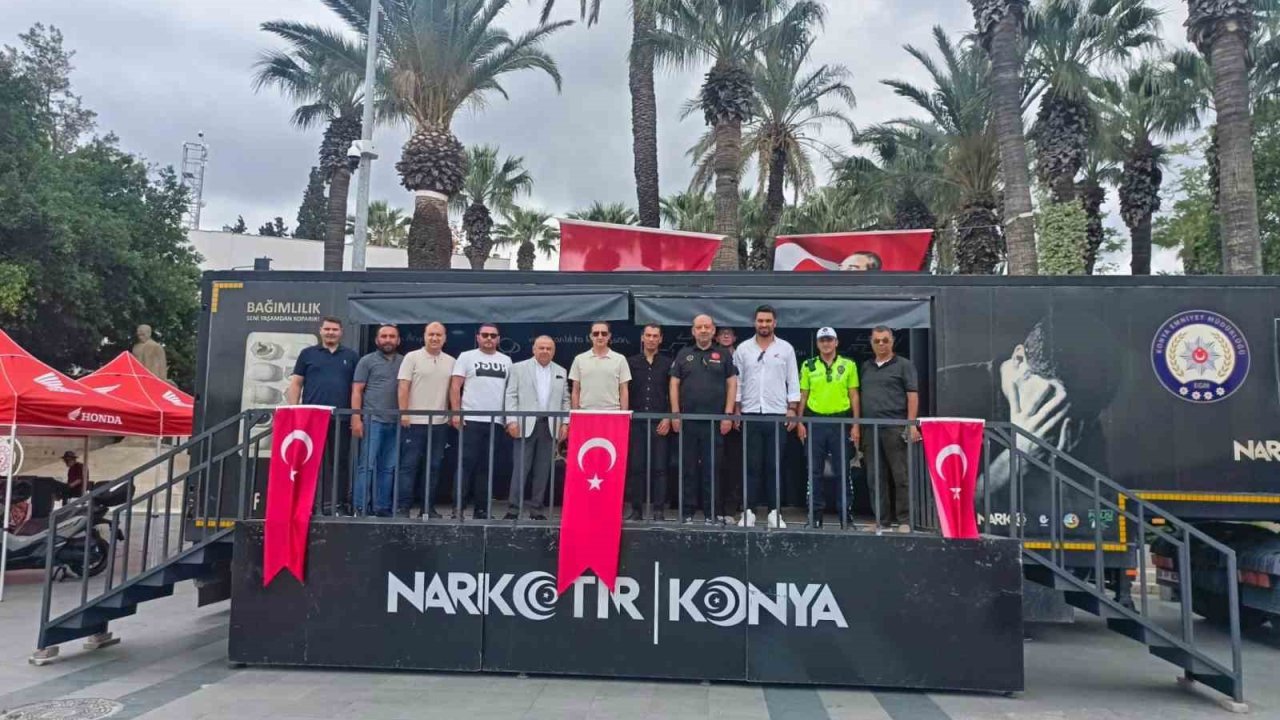 Bodrum’da uyuşturucuya teknolojik savaş: "Narko tır" meydana konuşlandı