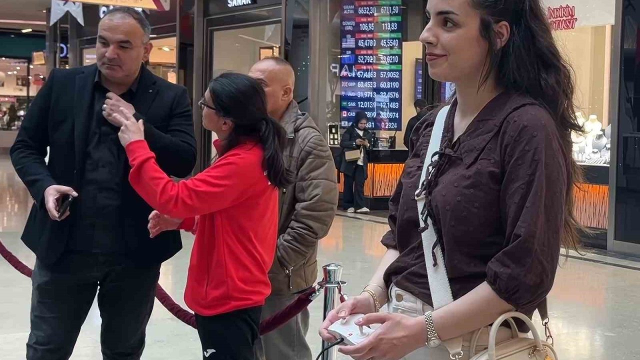 İlk kez dron kullandılar, heyecanı doyasıya yaşadılar