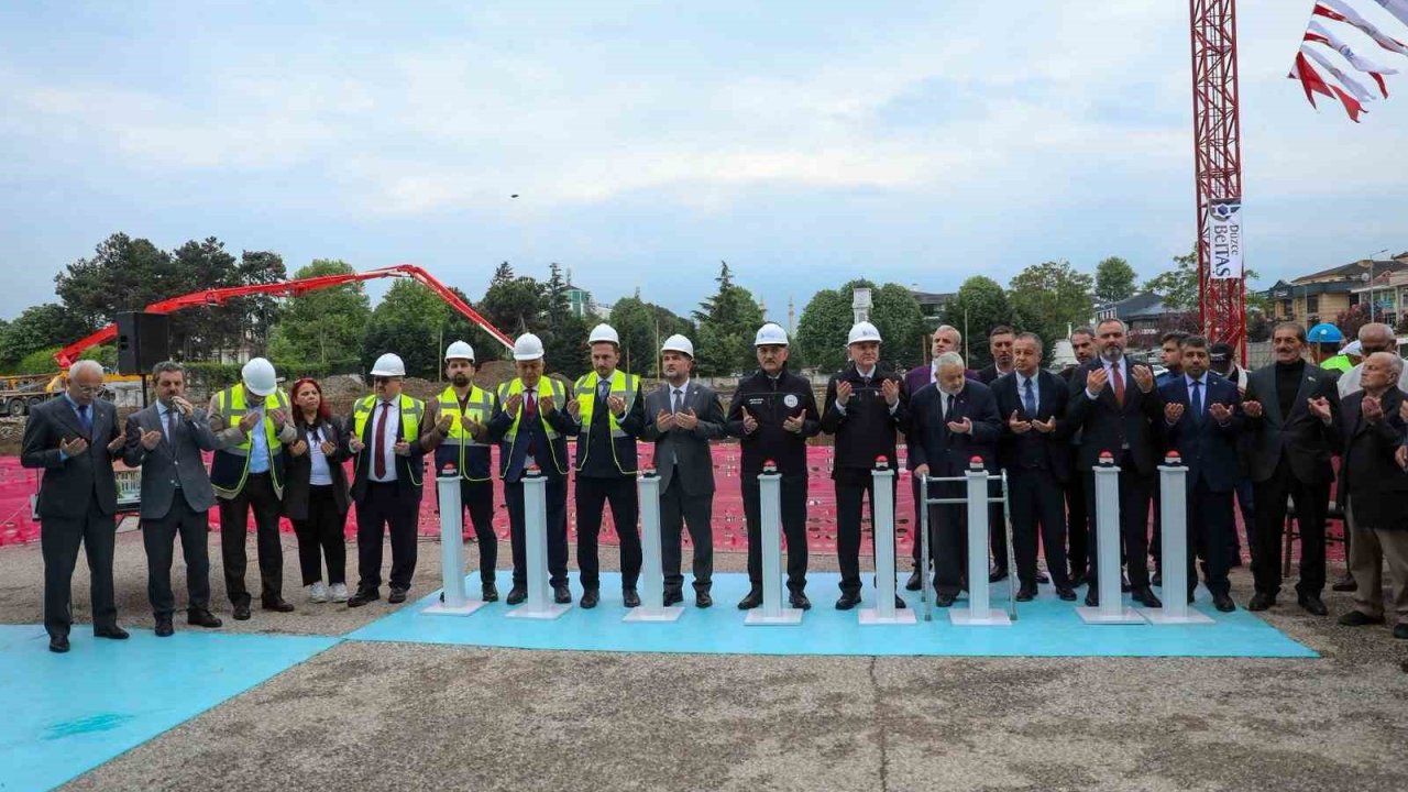 Düzce’de 81 ilden getirilecek taşlar şehrin vizyonunu yansıtacak