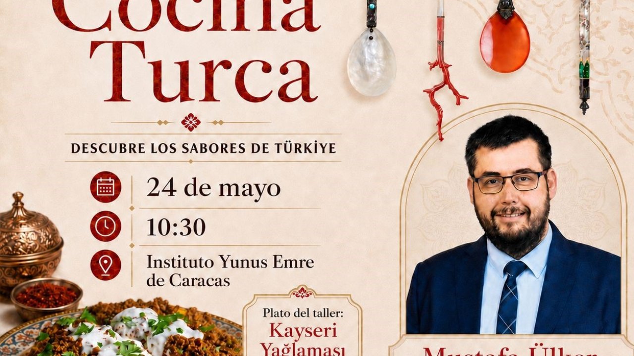 ERÜ Dr. Öğr. Üyesi Ülker, Venezuela’da Kayseri mutfağını tanıtacak