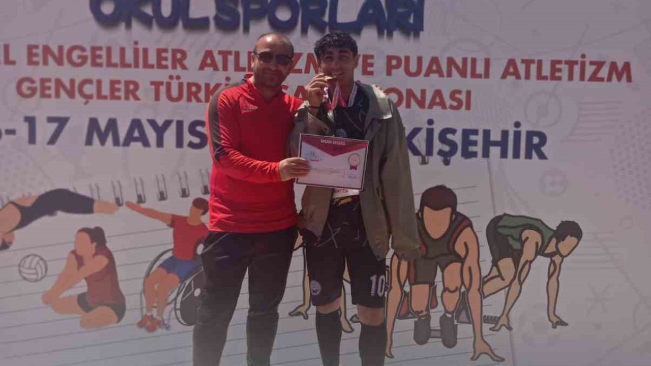 Özalplı Ferhat Çıkar Türkiye birincisi oldu