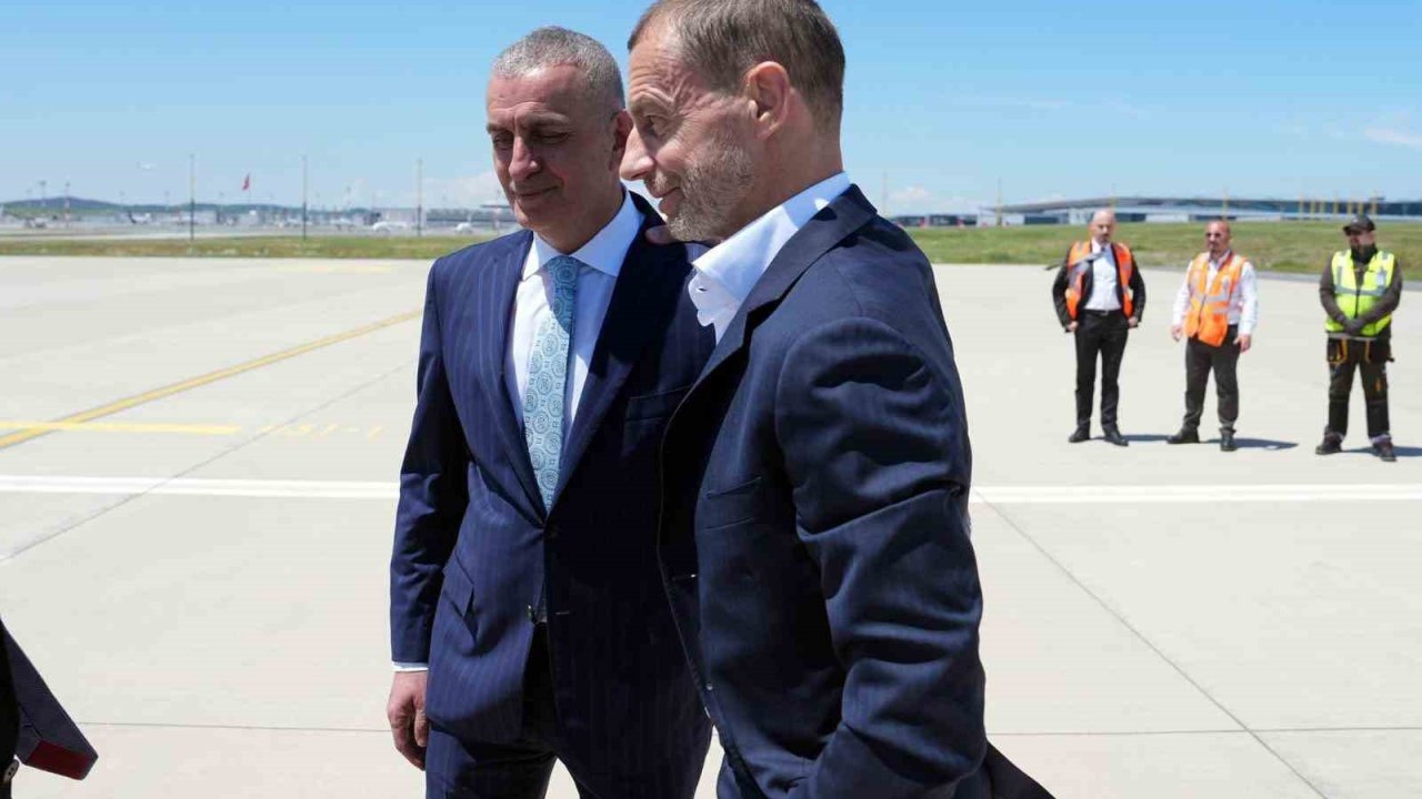 UEFA Başkanı Aleksander Ceferin, İstanbul’a geldi