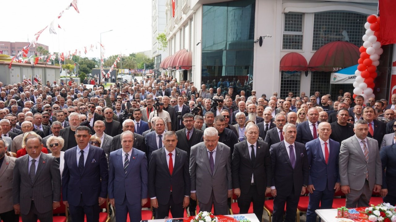 MHP Samsun İl Başkanlığı’nın yeni hizmet binası açıldı