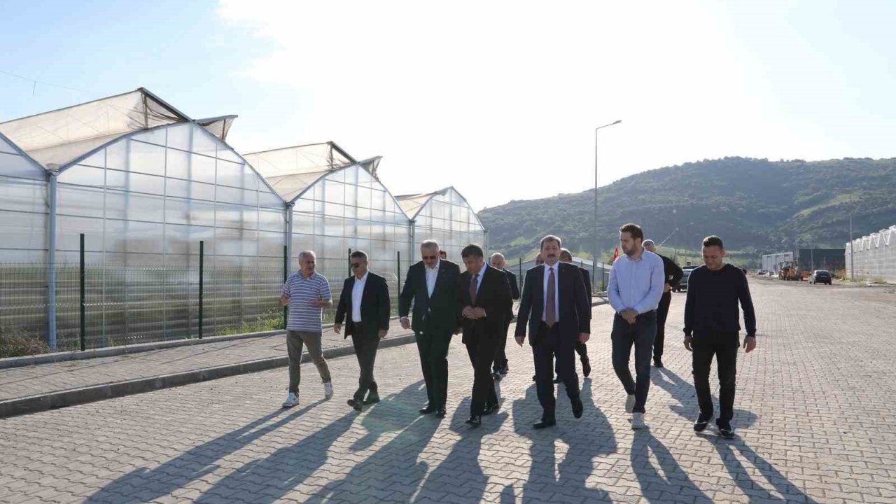 Bafra’da üretim ve kamu yatırımları yerinde incelendi