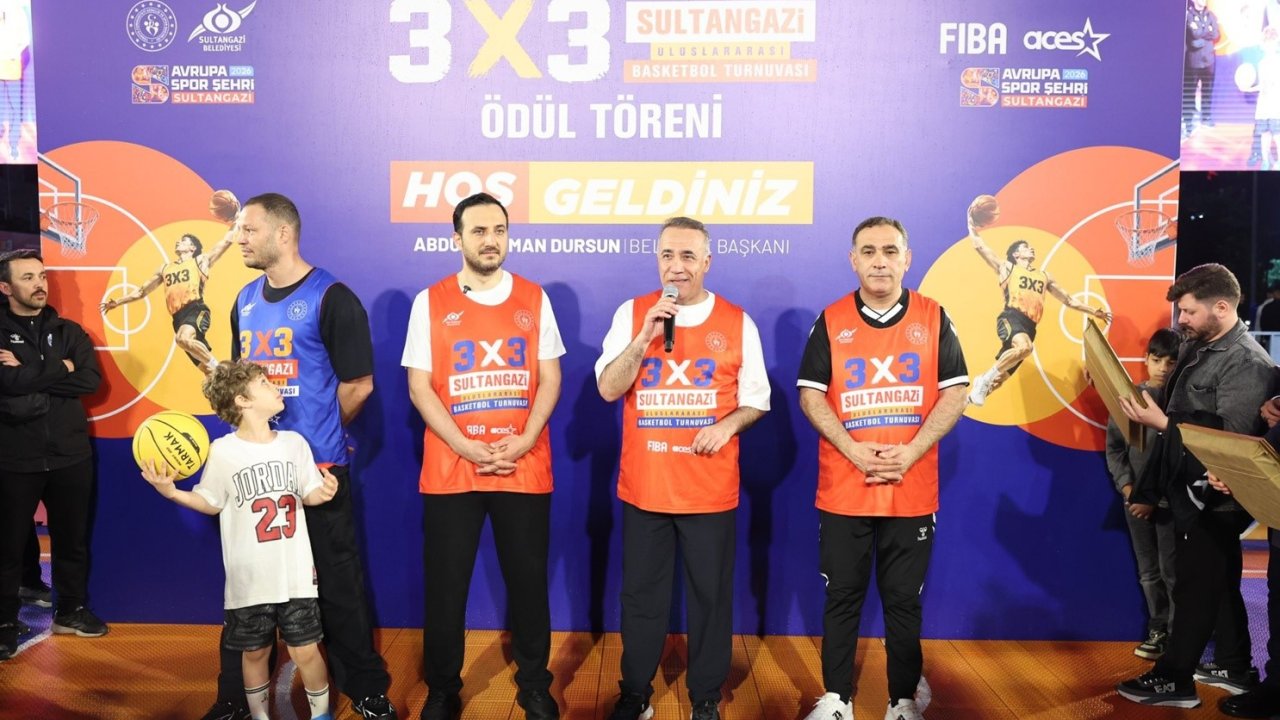 ‘3X3 Uluslararası Basketbol Turnuvası’ nefes kesti