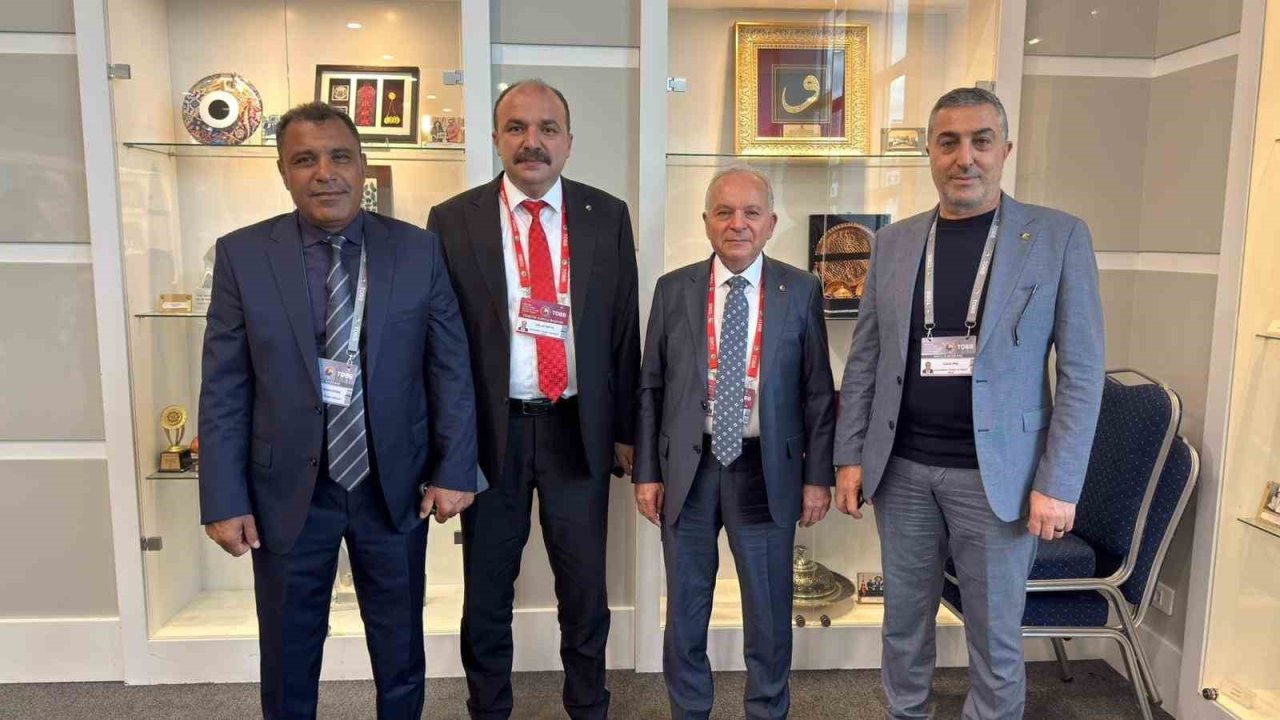 Safranbolu TSO yönetimi TOBB törenine katıldı