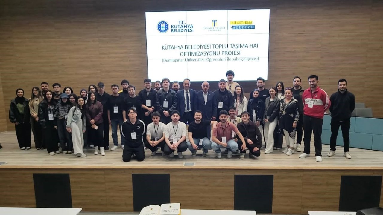 Kütahya’da ulaşım master planı için saha çalışmaları sürüyor