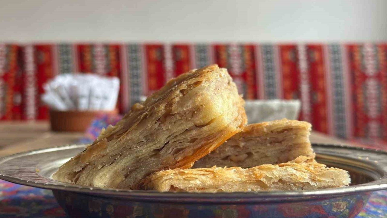 Çankırı’nın tescilli lezzeti: "Yazma çöreği"