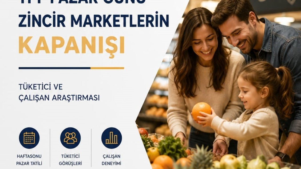 TPF araştırması: Tüketici ve çalışan pazar tatilinde birleşti